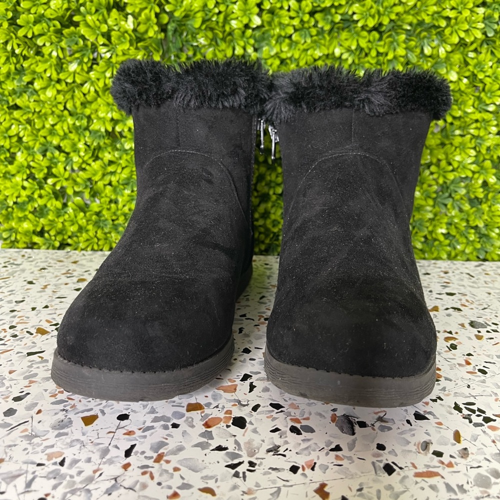 Cat &jack Black kids ankle boots 4